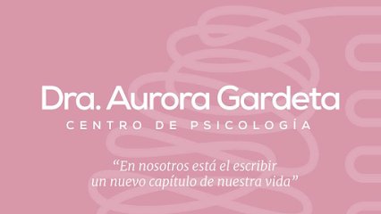 Centro de Psicología Dra. Aurora Gardeta