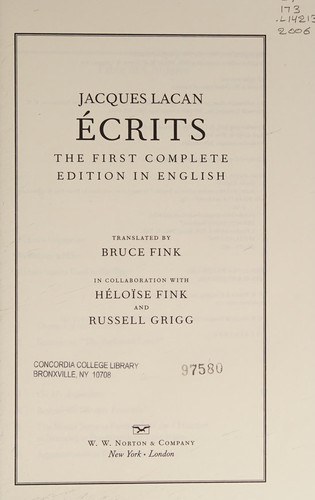 Ecrits