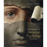 Fundamentals of abnormal psychology