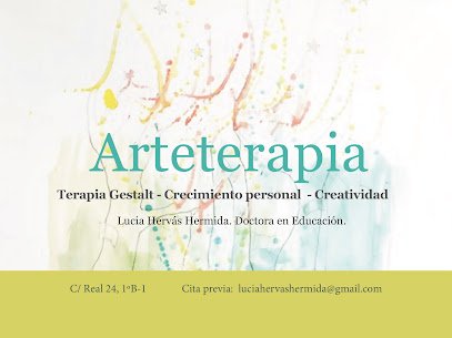Lucia Hervás Hermida. Arteterapia, terapia Gestalt. Educación positiva y creativa. Neurodivergencias, AACC, TEA, TDAH y PAS