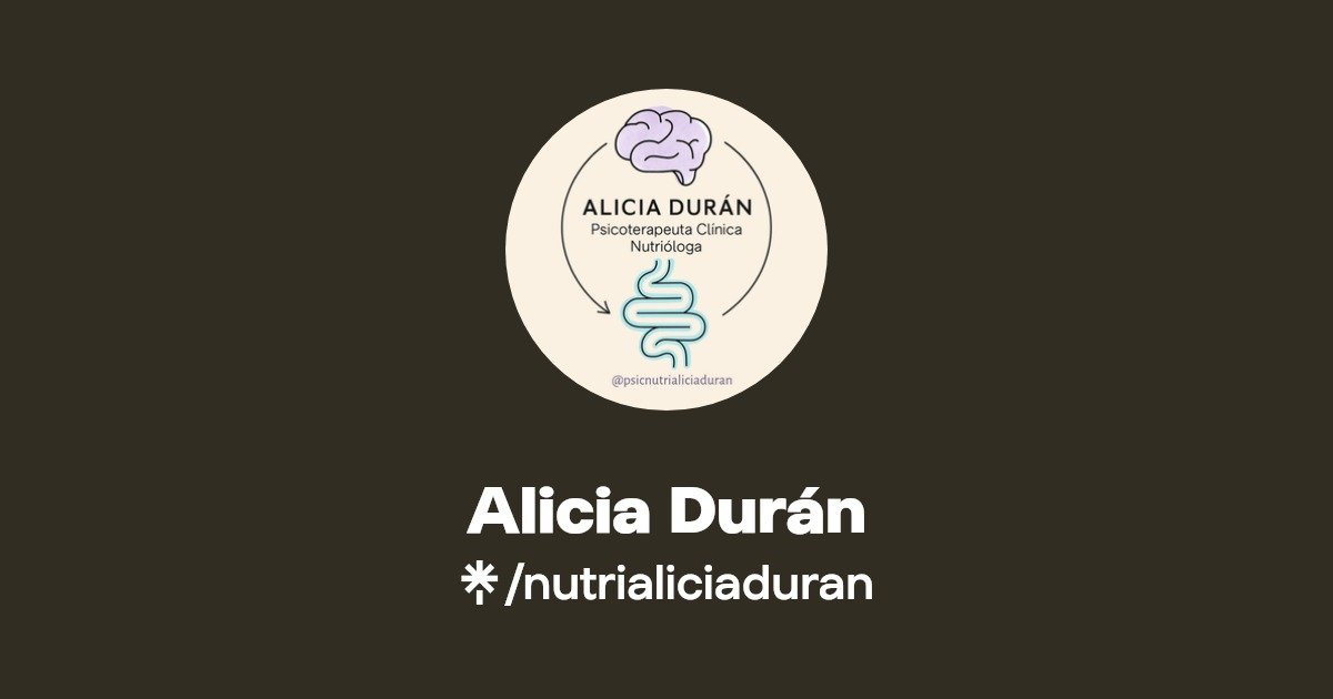 Psico-Alimentación Alicia Durán