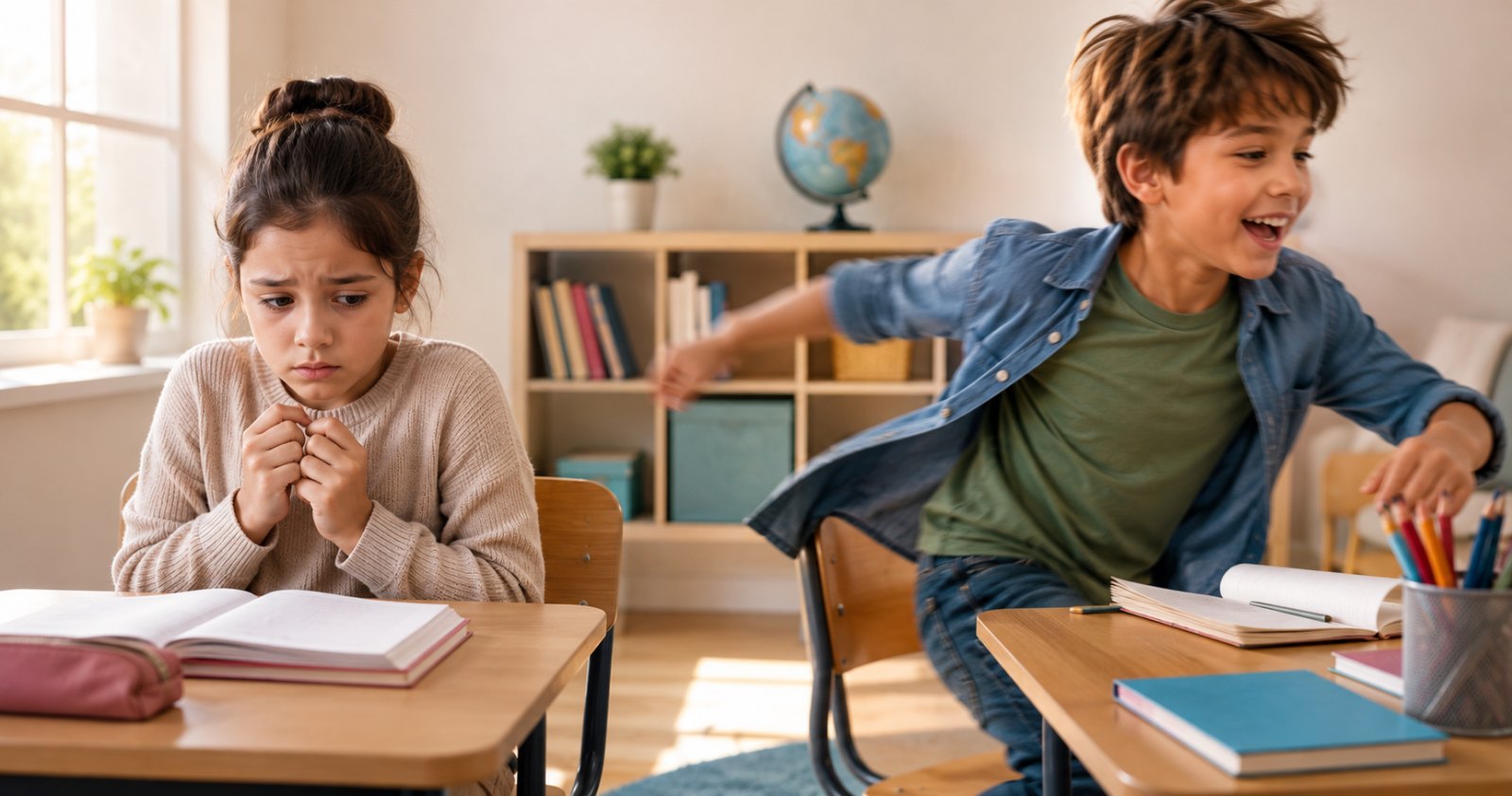 Diferencias entre un niño nervioso y un niño hiperactivo: cómo distinguirlos