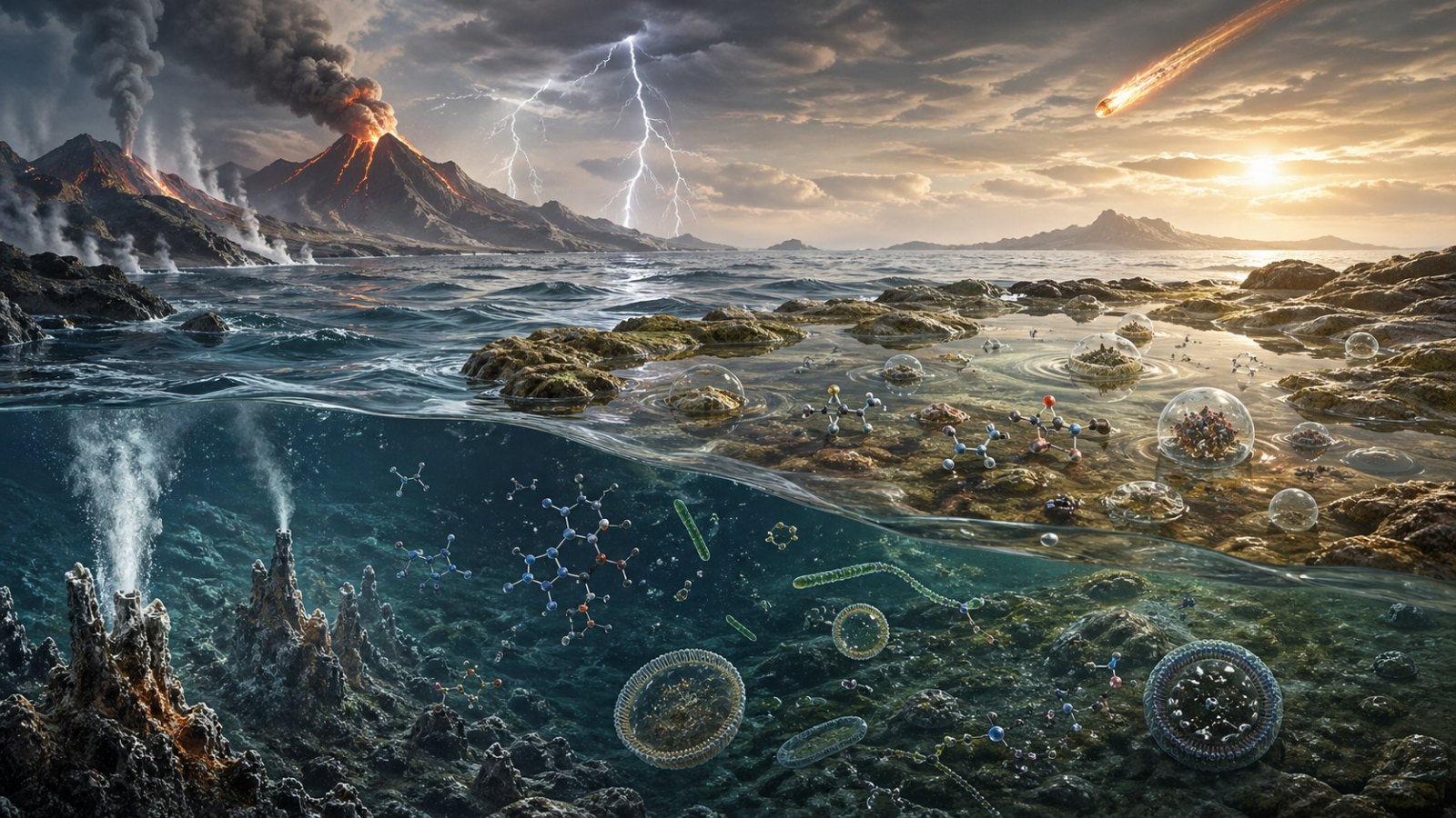 Las 13 teorías sobre el origen de la vida: qué sabemos y qué sigue sin responderse