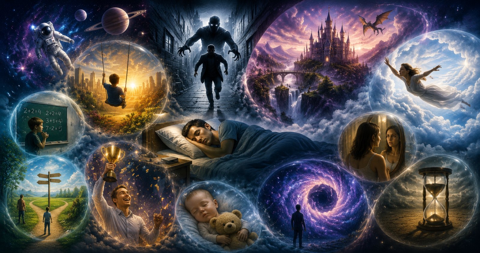 15 tipos de sueños: qué son y cómo interpretarlos desde la Psicología