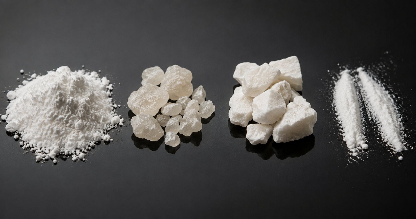 7 tipos de cocaína: formas, diferencias y riesgos