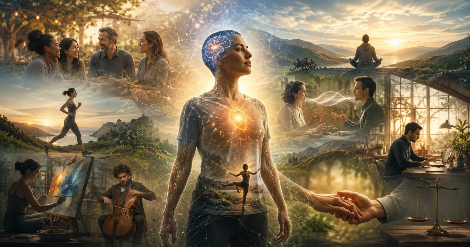 Las 9 dimensiones del ser humano: qué son y cómo cultivarlas