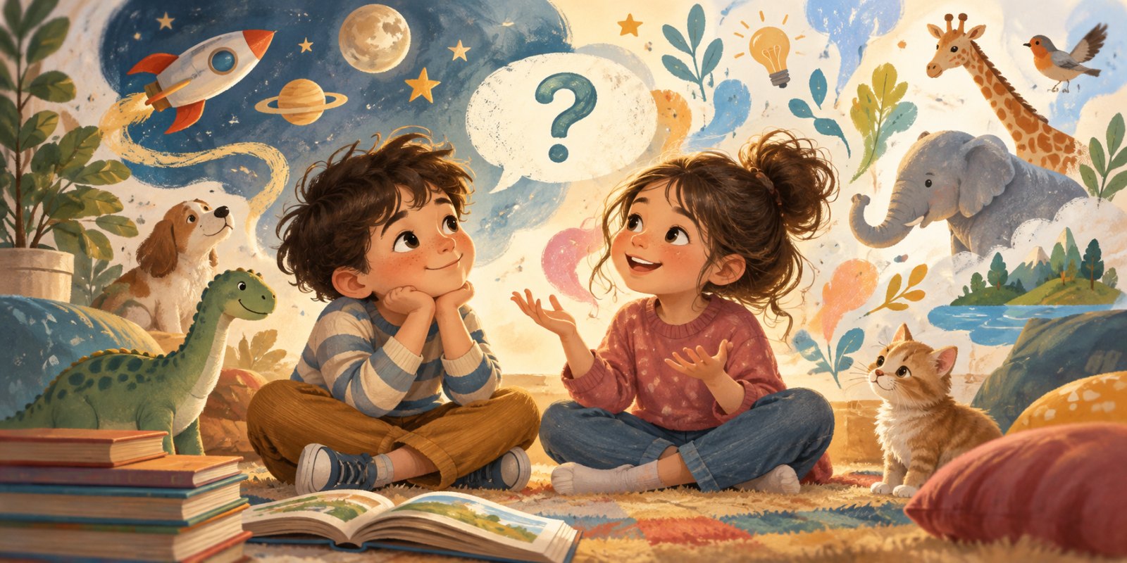 120 preguntas divertidas para niños (con respuestas y por edades)