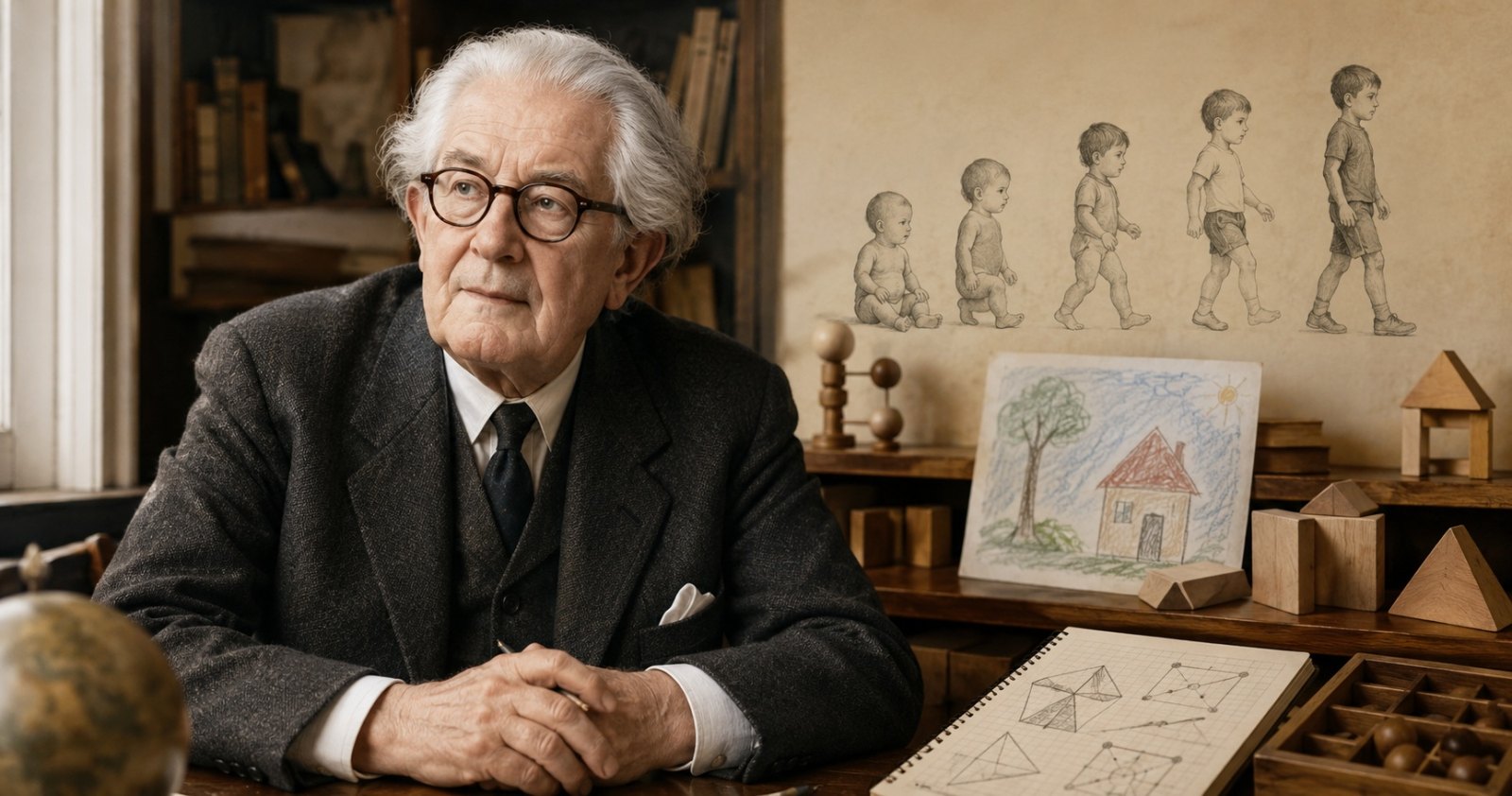 Jean Piaget: biografía, teoría y legado en la psicología infantil