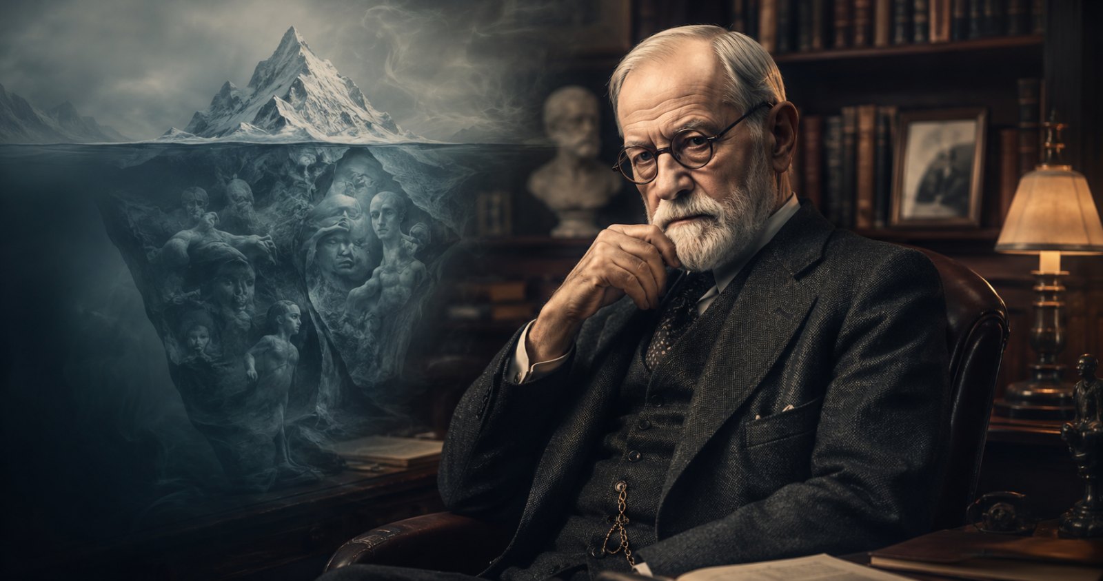 Teoría del inconsciente de Sigmund Freud: conceptos, estructura y ejemplos
