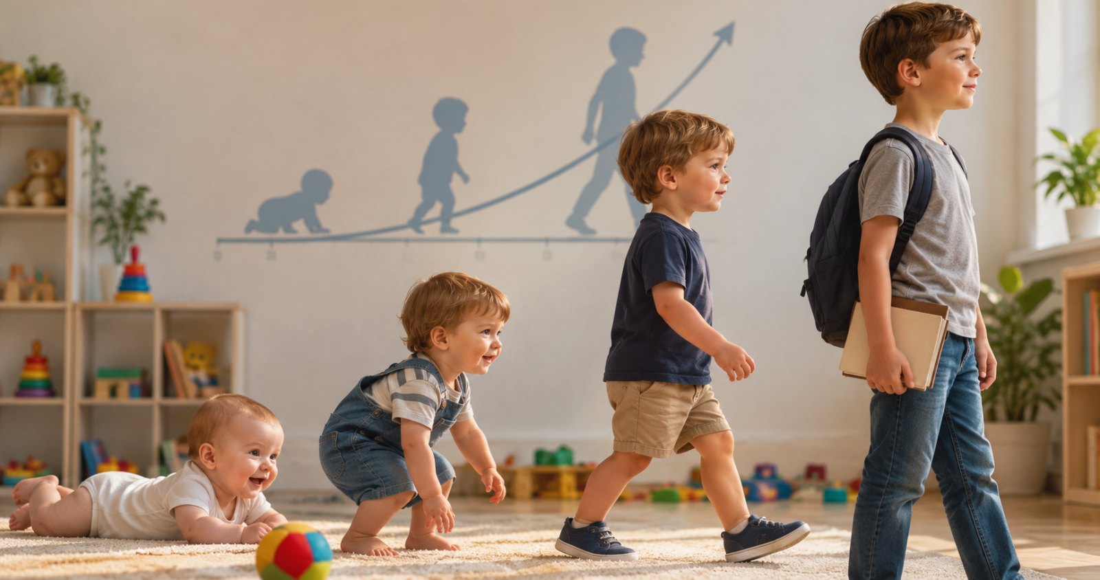 Teoría de la maduración de Gesell: principios, etapas y críticas