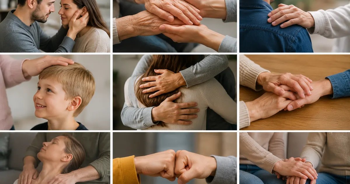 15 tipos de caricias: qué significan y cómo influyen en los vínculos