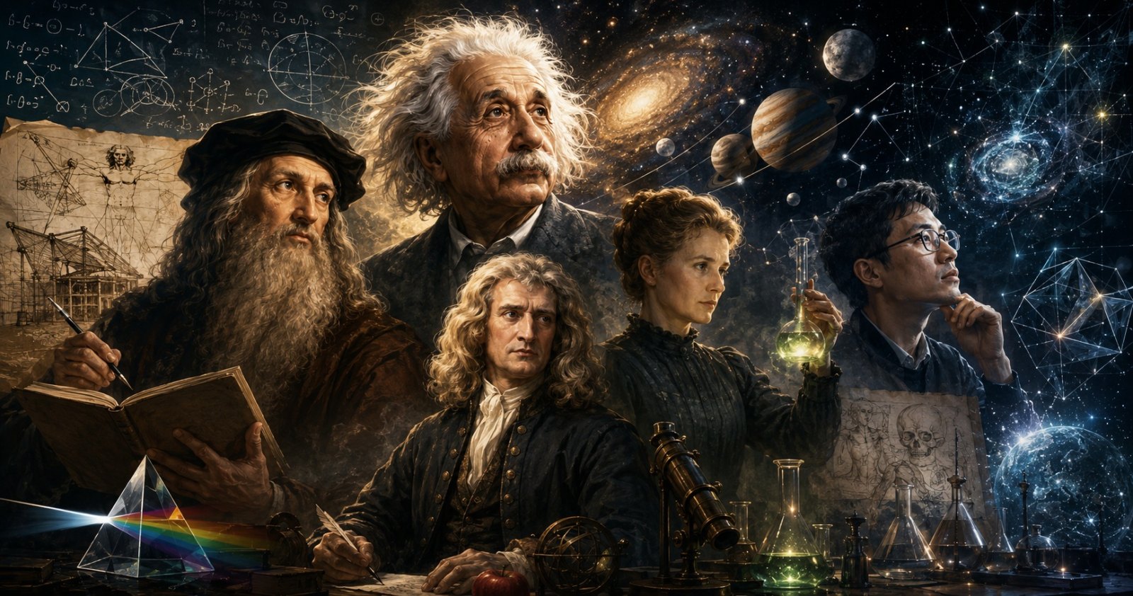 Las 18 personas más inteligentes de la historia: genios, CI y legado real